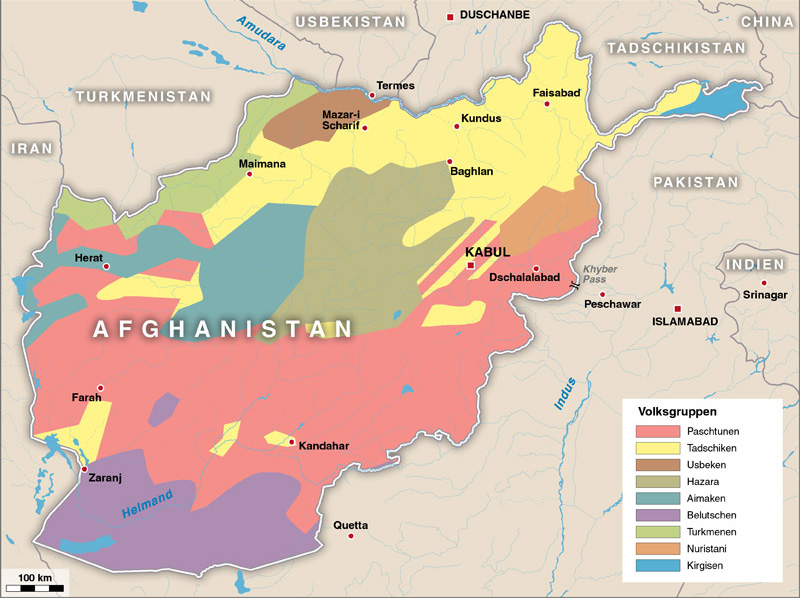 Volksgruppen in Afghanistan